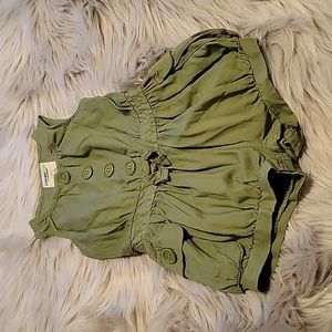 OshKosh Green Jumper Size 12 Months